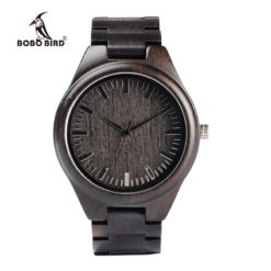Zegarek drewniany Bobo Bird Heban H05 1