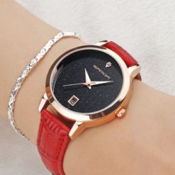 Zegarek Sanda Jane czerwony