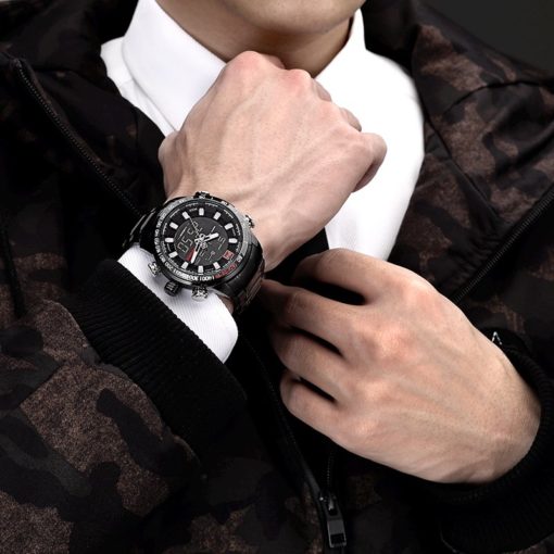 Zegarek Naviforce Rigor czarny biały