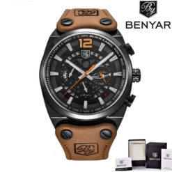 Zegarek Benyar Blackbird czarny-pomarańczowy BY5112