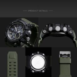 Zegarek Smael Military zielony 3