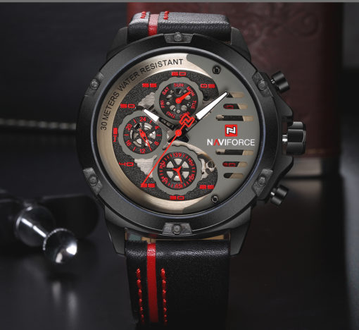 Zegarek Naviforce Maverick czerwony