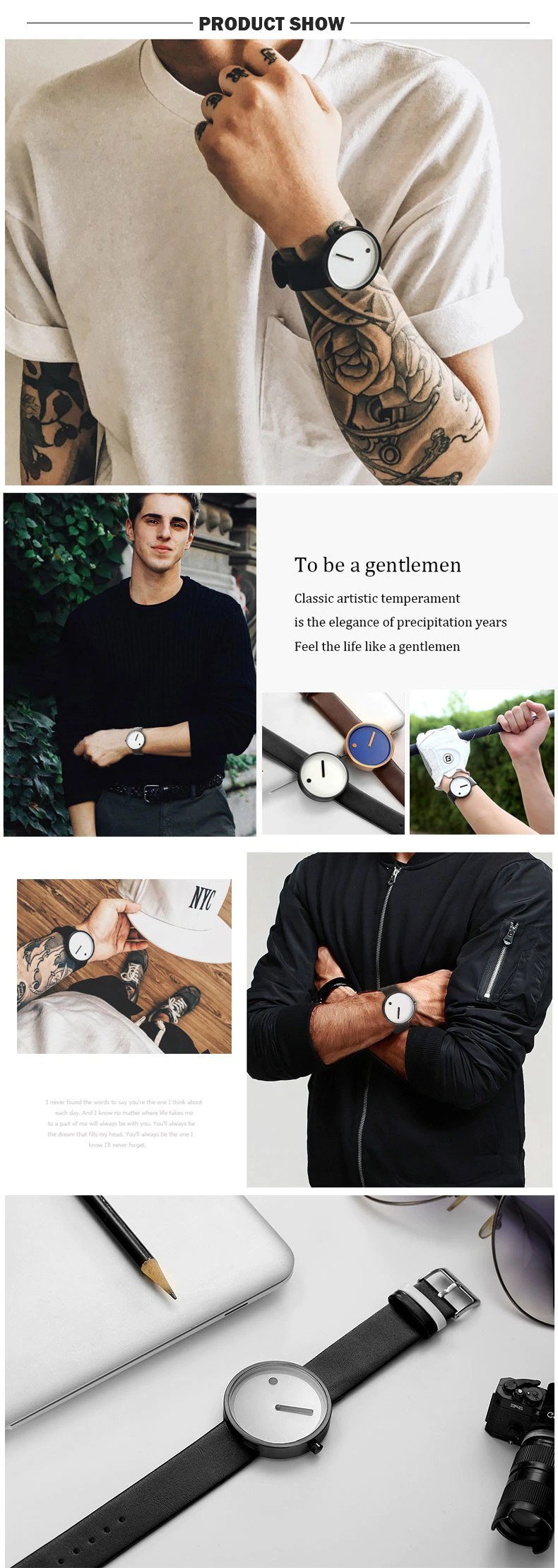 Zegarek Geekthink Fashion biały 13