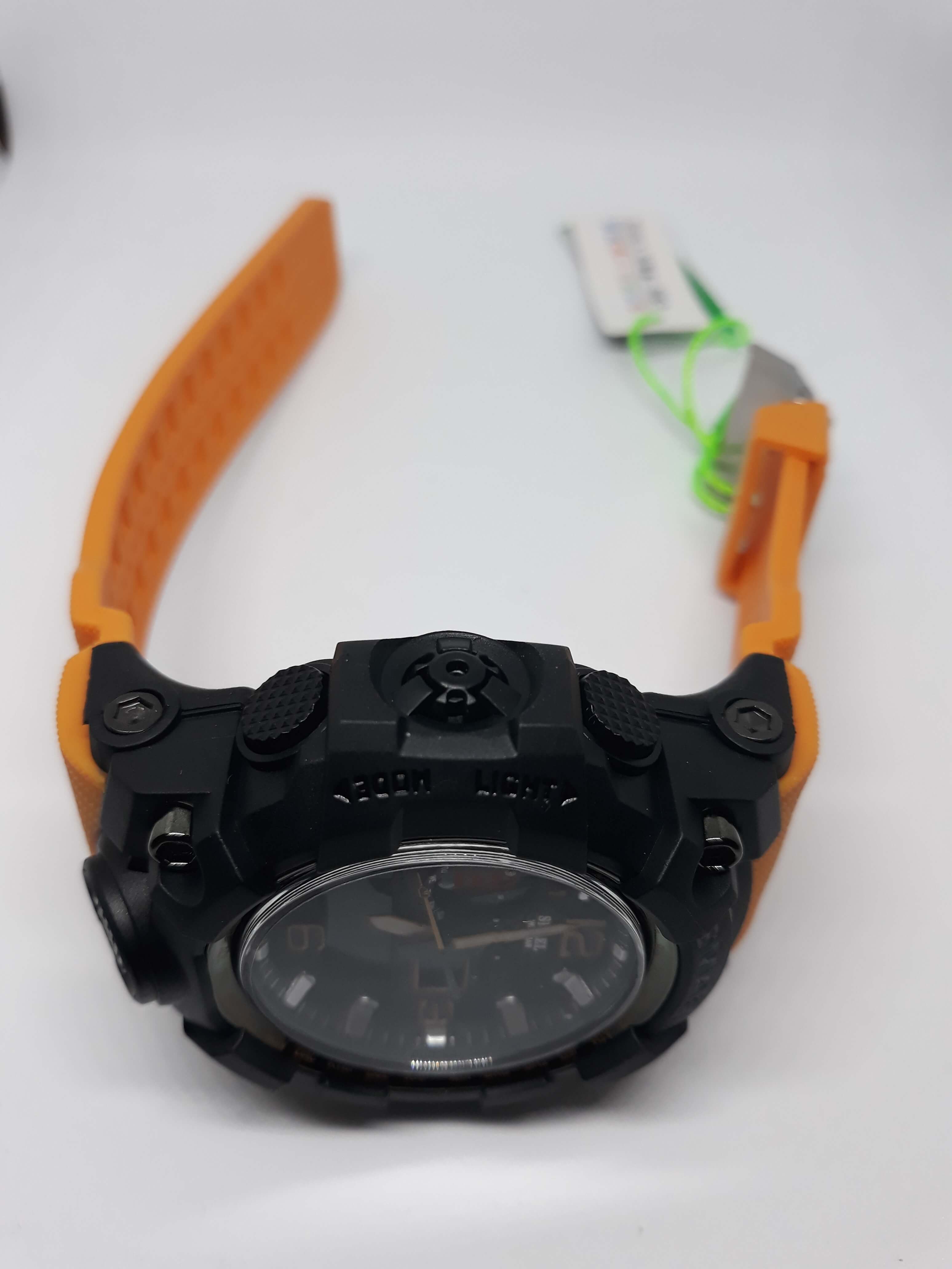 Zegarek Smael Camouflage pomarańczowy 11