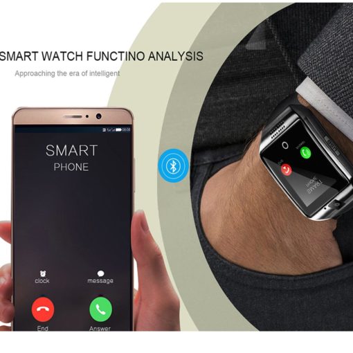 Smartwatch wielofunkcyjny srebrny
