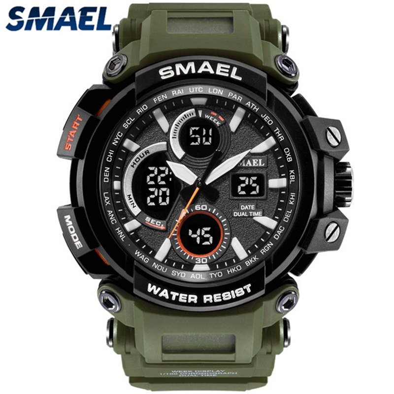 Zegarek Smael Hunter V1 zielony 5