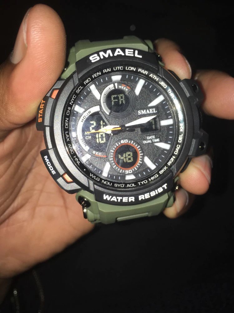Zegarek Smael Hunter V1 zielony 7