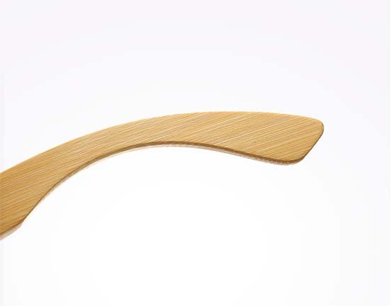 Drewniane okulary przeciwsłoneczne B06- brązowe - bambus 7
