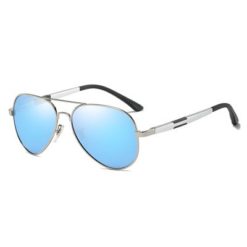 Okulary przeciwsłoneczne aluminiowe M03- niebieskie