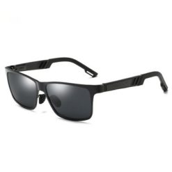 Okulary przeciwsłoneczne aluminiowe M01- czarne
