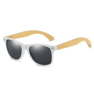Drewniane okulary przeciwsłoneczne C03- czarne – bambus