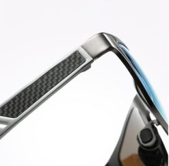 Aluminiowo magnezowe okulary przeciwsłoneczne detal 3