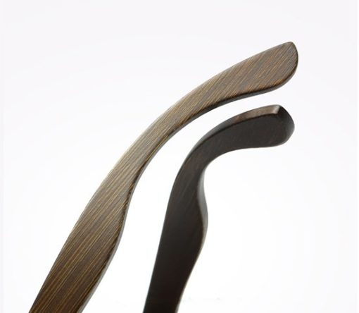 Drewniane okulary przeciwsłoneczne B07- czarne – bambus