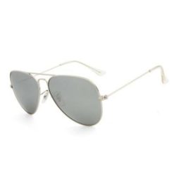 Okulary przeciwsłoneczne aluminiowe M05- srebrne