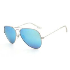 Okulary przeciwsłoneczne aluminiowe jasno niebieskie