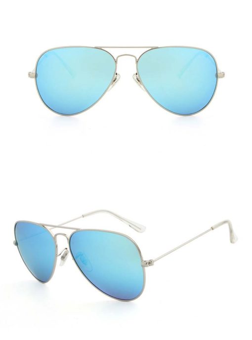 Okulary przeciwsłoneczne aluminiowe M05- jasno-niebieskie