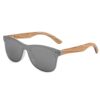 Drewniane okulary przeciwsłoneczne C04 Srebrne