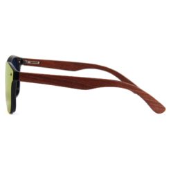 Drewniane okulary przeciwsłoneczne C04- pomarańczowe - palisander 1