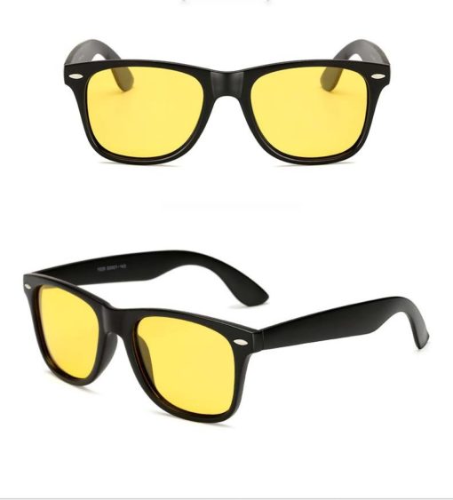 Okulary przeciwsłoneczne D01 matowe zółte