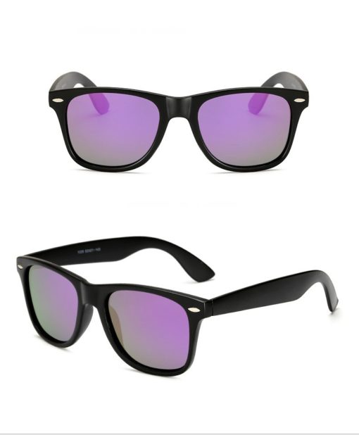 Okulary przeciwsłoneczne D01 matowe fioletowe