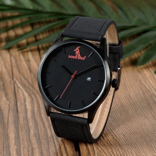 Zegarek drewniany Bobo Bird G15 czarny
