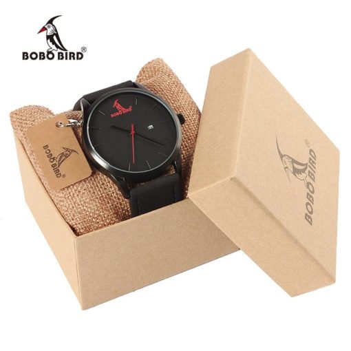 Zegarek drewniany Bobo Bird G15 czarny
