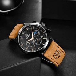 Zegarek Benyar Excellence czarno czarny 2