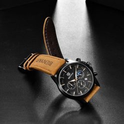 Zegarek Benyar Excellence czarno czarny 3