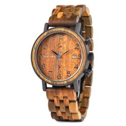 Drewniany zegarek Bobo Bird Premium S08-3