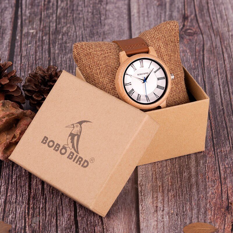 Zegarek drewniany damski Bobo Bird Q15 Rome 4