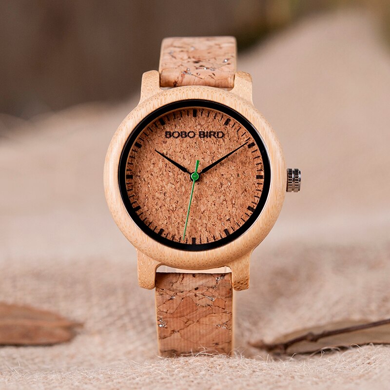 Zegarek drewniany Bobo Bird M12 Bark 12
