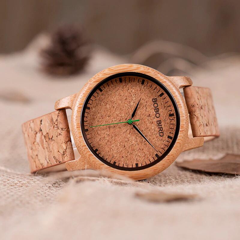 Zegarek drewniany Bobo Bird M12 Bark 10