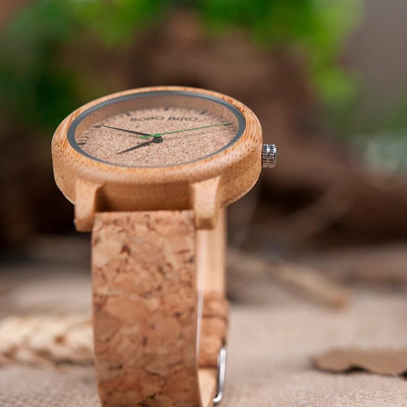 Zegarek drewniany Bobo Bird M12 Bark 9