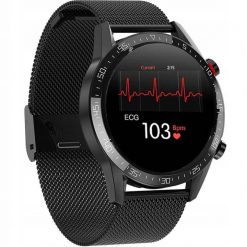 Smartwatch sportowy Health Pro z Pomiarem Temperatury, Ciśnienia, Pulsoksymetrem