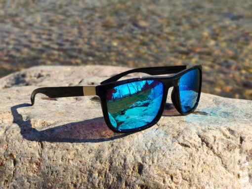 Okulary przeciwsłoneczne Solenzio Classic Niebieskie