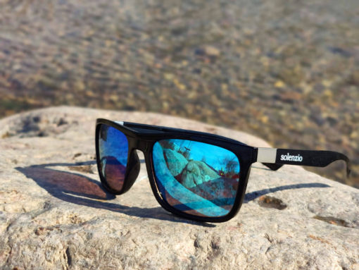 Okulary przeciwsłoneczne Solenzio Classic Niebieskie