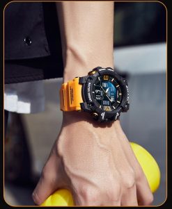 Zegarek Smael 8049 Pomarańczowy 3
