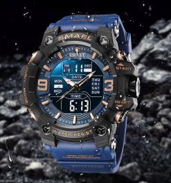 Zegarek Smael 8049 Niebieski 4