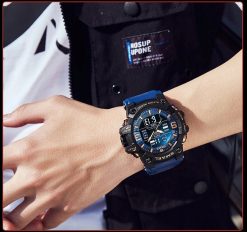 Zegarek Smael 8049 Niebieski 12
