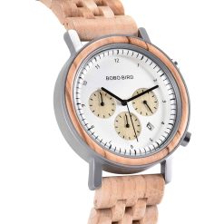 Zegarek Bobo Bird T27-3 drewniany chronograf 12
