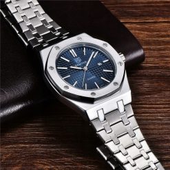 Zegarek Benyar AP BY5156 srebrny niebieski 2