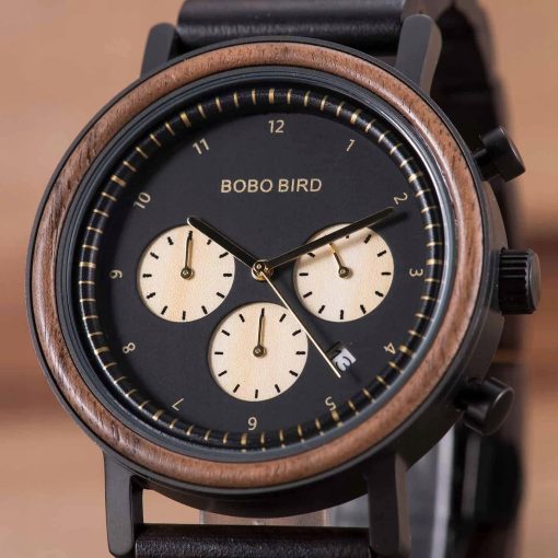 Zegarek Bobo Bird T27-1 drewniany chronograf
