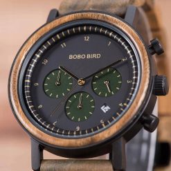 Zegarek Bobo Bird T27-2 drewniany chronograf 5