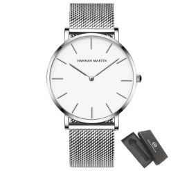 Zegarek damski na bransolecie Hannah Martin HM36 Srebrny