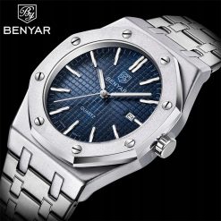 Zegarek Benyar AP BY5156 srebrny niebieski 5