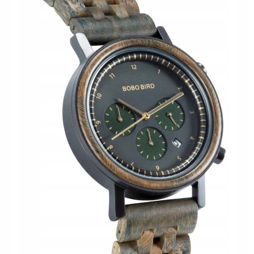 Zegarek Bobo Bird T27-2 drewniany chronograf