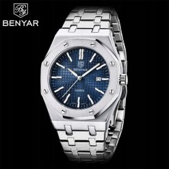 Zegarek Benyar AP BY5156 srebrny niebieski 6