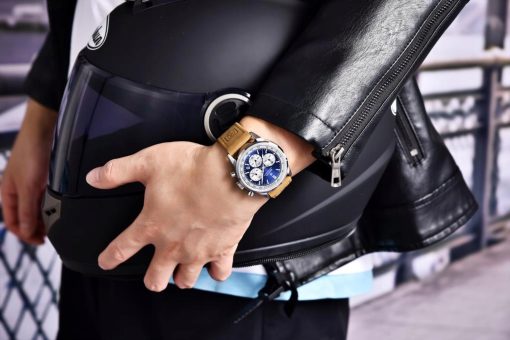Zegarek Benyar BY5188 srebrny niebieski
