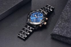 Zegarek Benyar BY5198 czarny niebieski bransoleta 3