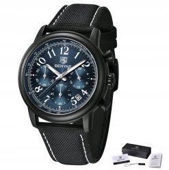 Zegarek Benyar BY5190 czarny niebieski 1